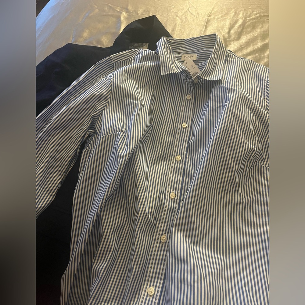 J Crew Blazer & Button Up Shirt